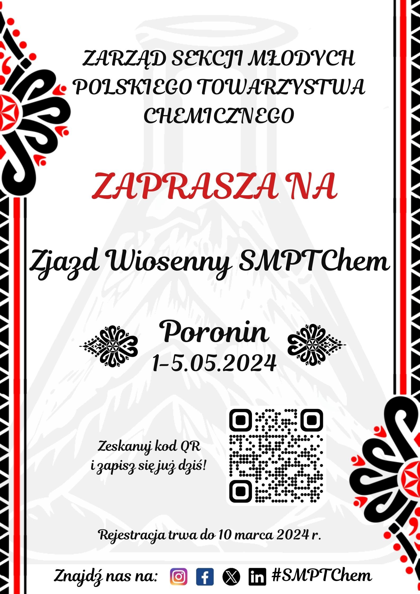 Logo Zjazdu Wiosennego SMPTChem